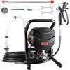 VEVOR Spruzzatore di Vernice Airless 650W 3000 PSI Portata max. 1,17 Litri/min, Kit Spruzzatore Vernice Uso Commerciale per Auto Casa Interiore Esteriore, Attrezzatura Vernice Tubo 7,6 m con Ugello