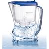 VEVOR Brocca Filtrante per Acqua, Erogatore per Filtro Acqua a 5 Stadi da 9 Tazze, Sistema di Filtraggio Rapido Riduce Calcare con Indicatore di Cambio Filtro, Senza BPA, Durata 3 Mesi o 150 L