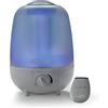 OLIMPIA SPLENDID Umidificatore portatile ad Ultrasuoni con Telecomando Timer Cromoterapia Capacità 300 ml/h - 99424 Limpia 4
