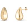 LUXURY MILANO Orecchini alexandra drop in argento gold