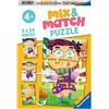 Ravensburger Puzzle, Fashion Mix, Linea Mix & Match, Puzzle per Bambini, Età Raccomandata 4+, Stampa di Qualità, 05196 0