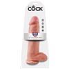 King Cock,Pipedream Pene Realistico Con Testicoli Color Carne 12" 30.48 Cm