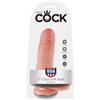 King Cock,Pipedream King Cock 7″ - Pene Realistico Con Testicoli 17.8 Cm