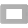 BTICINO Placca MatixGO 3 Mod. Grigio Tortora - JA4803JG
