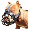 gudong Jinzhao Museruola del cane-Muso di cesto morbido per cani, sicuro e regolabile, ideale per prevenire mordere, masticare e abbaiare Muso capo 15.4-20.1''
