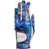 Glove It Ladies Golf Glove - Lightweight and Soft Cabretta Leather Golf Glove for Womens, Features UV Protection - Shadow Weave,Medium, Left