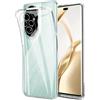Captor Cover Trasparente per Honor 200 Pro, Custodia TPU in Silicone Flessibile Morbida e Sottile, Bordo Rialzato per Schermo e Protezione Fotocamera