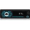 ETLFUCyber Autoradio 1 Din Bluetooth Autoradio Singolo Din Supporta Radio FM, Chiamate Bluetooth, Controllo App, Ricarica USB, AUX, 7 Colori di Illuminazione