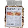 MANDORLE MELI Mix Frutta Secca Sgusciata Siciliana - Mandorle Tostate, Mandorle Tostate Pelate, Nocciole Tostate e Noci - Fonte di Vitamine e Fibre Senza Glutine (1kg)