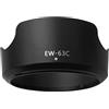 Panlouting Paraluce per Fotocamere | Compatibile con Canon EOS Rebel T8i T7i T6i T5i SL3 SL2 90D 80D 70D 77D con Obiettivo Canon EF-S 18-55mm f/3.5-5.6 is STM o Canon EF-S 18-55mm f/4-5.6 is STM