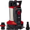 Einhell Pompa per acqua sporca GE-DP 7935 N-A LL ECO 3 in 1 (790 W, sensore acquase, diametro 35 mm, dimensione di particelle estranee, portata massima 19.500 l/h, con connettore rapido e adattatore