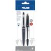 MILAN Blister 1 Penna Blu e 1 Portamine 0,5 mm Capsule Silver