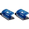 Rapid X Ray Locher EC 10, Oberteil: transparent-marine (Confezione da 2)
