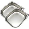 Cat Mate Inserti per ciotole in acciaio inox x 2 per alimentatore automatico Cat Mate C100 e C200 (alimentatore non incluso)
