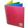 BLASETTI MAXI QUADERNO SPIRALE ONE COLOR 4X4 PPL C/FORI 120 FF BIANCHI A4+ 1R BLASETTI 6429