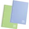 BLASETTI MAXI QUADERNO SPIRALE ONE COLOR PPL PASTEL C/FORI 80 FF BIANCHI A4+ 1R BLASETTI 7037