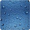 Kleine Wolke, Tappetino Antiscivolo per Doccia/Vasca, Blu (Blau)