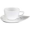 Holst Porzellan CF 004 CF - Set di 2 tazze in porcellana, 0,24 l, colore: Bianco