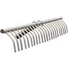 Briconess.com Rastrello in alluminio per fieno 22 denti Brixo