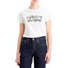 Levi's The Perfect Tee, T-Shirt Donna, Bw Floral Fill Brigh, XS