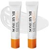 SOME BY MI V10 Hyal Lip Sun Protector Clear - Confezione da 2, 13g - Balsamo labbra colorato coreano SPF 15 per labbra secche e sensibili - Idratante con acido ialuronico e vitamina E - Cura coreana