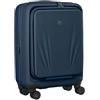 WENGER Skyon Valigia Rigida, Trolley da Cabina, Bagaglio a Mano, 35 (45) l, Tasca per Laptop e Tablet, Serratura, Viaggi Vacanze, Blu, 653565