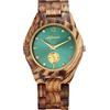 RORIOS Orologio da Uomo e Donne in Legno Analogico Al Quarzo Orologio con Cinturino in Legno Couple Watch Leggero Orologio di Legno per Uomo Donna