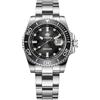 ADDIESDIVE 41 MM Orologio Uomo Nero Orologio Uomo Classico Luminoso Impermeabile 200 M Movimento al Quarzo con Data
