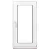 Framex Finestra in plastica bianca larghezza x altezza 50 x 100 cm (500 x 1000 mm) 2 x (32 mm) girevole DIN destra - Premium - tutte le dimensioni