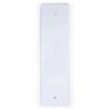 BOLIS CARLO SRL 1804/BI.185DIS Placca cieca, distanza dei fori: 185 mm, Dimensioni: 224 x 60 mm, Alluminio, Bianco