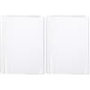 Calligraphe 73500C Copertina Cristalux Incolore - 24x32 cm - 22/100 con Alette Verde - PVC Trasparente Liscio (Confezione da 2)