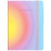 Legami - Taccuino a Righe 6 mm My Notebook, Aura, Special Edition, Small, in Carta FSC Certificata, 192 Pagine, Copertina morbida, Chiusura a Elastico, 9.5 x 13.5 cm