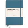 LEUCHTTURM1917 Composition Taccuino B5 Copertina rigida, Stone Blue, Liscio | 219 pagine numerate, senza acidi, cucito a filo, indice, Bullet Journal