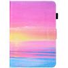 WINSKY 10 inch Tablet Custodia - Custodia universale in pelle Custodia Folio Cover Compatible with Fire HD 10, Compatible with Galaxy Tab E 9.6 / Tab A 10.1