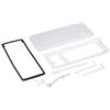 Geberit, Piastra di azionamento per cassette di risciacquo ad incasso 115.394.11.1, bianco, 115394111