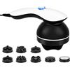 Dreamhigh® Macchinario Anticellulite, Massaggiatore Corpo Elettrico Con 8 Rullo Massaggio Cellulite, Dispositivo Anticellulite per Rassodare e Modellare, Sollievo da Spalle, Addome, Glutei e Gambe