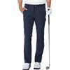 aoli ray Uomo Pantaloni da Golf Sportivi Slim Fit Impermeabile Leggeri Pants con Tasche Blu Navy Darkblue XXL