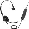 Jabra Engage 40 Telefono On Ear Headset Cablato Mono Nero Riduzione del rumore Microfono Cancelling Headse