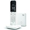 Gigaset CL390 Telefono Cordless, Funzione Black List e Non disturbare, Vivavoce, Display Ampio, Bianco, Standard [Versione Italiana]