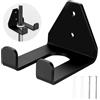 McBlast Supporto per Bilanciere Olimpico da Parete, Supporto Verticale per Bilanciere Sospeso, Rack da Palestra Montato Verticale, Rack Gancio da Parete Salvaspazio per Bilancieri da Palestra, con Viti