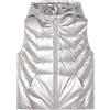 Mayoral Gilet Trapuntato per Bambine e Ragazze Oro Bianco 6 Anni (116cm)