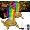 OSREE Luci per Laghetto Subacquea con 12V Trasformatore e Timer, 6W Faretti LED Laghetto con Controllo APP, Luci per Laghetto Sommerse IP68 Impermeabile per Fontana Cascata Giardino Acquario Set 2