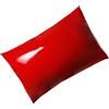 Kangxinsheng Federa per Cuscino in Lattice con Cerniera,Fatta a Mano 20X28 Pollici,Protezione per Federa in Gomma Naturale in Lattice Puro al 100%-Red