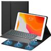 GAOEEIN Tastiera con Custodia per i-P-a-d 9 Generazione 10.2 con Touchpad 3 Canali BT 7 Colori di Retroilluminazione, Tastiera iPad 9/8/7/i-P-a-d Air 3/i-P-a-d Pro 10.5(Nero)