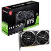 MSI Gaming GeForce RTX 3060 - Scheda grafica da 12 GB, 15 Gbps, GDRR6 192-bit HDMI/DP PCIe 4 Torx Twin Fan Ampere OC (RTX 3060 Ventus 2X 12G OC)