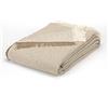 GAMUSI Plaid Divano Copriletto Multiuso per Divani Letto Copridivano Coperta Morbido Cotone Arias Beige 230x260 cm