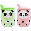 MOPQMKT Bubble Tea Peluche Kawaii Cuscino Gigante Boba Bambola di Peluche Morbidosi Tazza da tè Cuscino Giocattolo per Bambini Cute Milk Tea Abbraccio Cuscino Regali per Bambini
