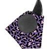 DSOUWEH Per Maschera protettiva per cavallo con elegante stampa leopardata Per Maschera protettiva antizanzare in poliestere per il viso del cavallo, digitare+2