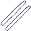 Prunarbo Catena di ricambio per motosega da 20,3 cm, 45 maglie di trasmissione, calibro 109,2 cm, passo LP basso contraccolpo, adatta a Prunarbo PR-E8, mini sega elettrica a mano senza fili, per taglio del