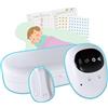 MMOBIEL Allarme Enuresi Senza Fili di MMOBIEL - Dispositivo Pipì con Suono e Vibrazione - Sensore Enuresi Notturna per Bambini e Adulti - Sensore di Urina Notturno Ricaricabile - Strumento per Vasino